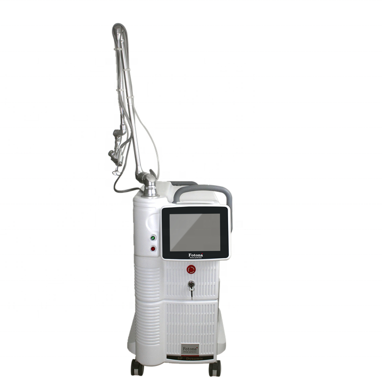 CO2 fractional laser skin resurfacing Glass tube beauty machine