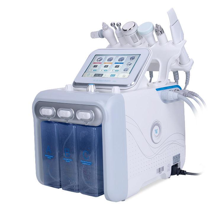 6 in 1 Hydra Dermabrasion Aqua Peel Clean Skin Care BIO Light RF Vacuum  Face Cleaning Hydro Oxygen Jet Peel Machine Water