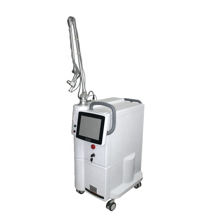 CO2 fractional laser skin resurfacing Glass tube beauty machine