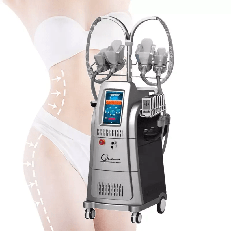 4 Handles Cryotherapy Weight Loss Machine With RF Lipo Laser 40K Cavitation Function