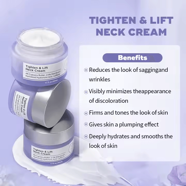 Anti-Aging Tighten Neck Firming Cream 50ML 1.7OZ/ Bottle