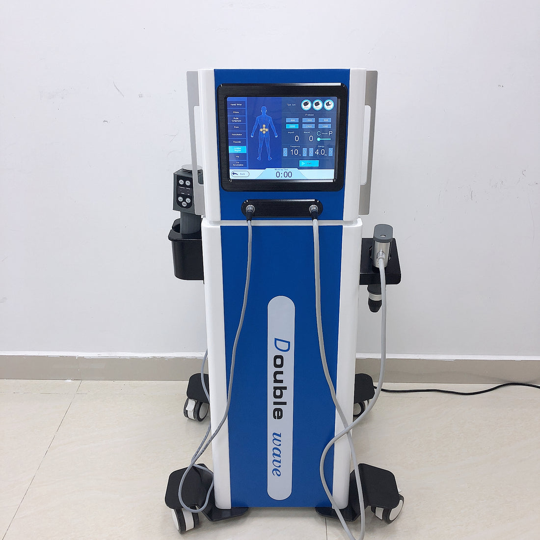 2 in 1 Electromagnetic Shock Wave + Pneumatic Shock Wave Pain Relief Therapy Machine