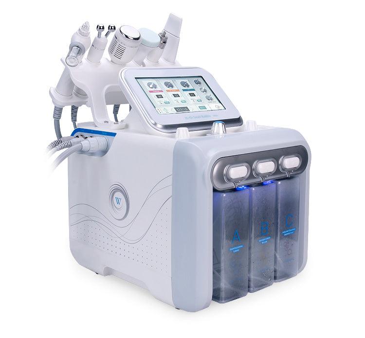 6 in 1 Hydra Dermabrasion Aqua Peel Clean Skin Care BIO Light RF Vacuum  Face Cleaning Hydro Oxygen Jet Peel Machine Water