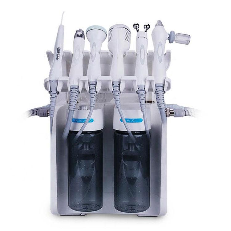 6 in 1 Hydra Dermabrasion Aqua Peel Clean Skin Care BIO Light RF Vacuum  Face Cleaning Hydro Oxygen Jet Peel Machine Water