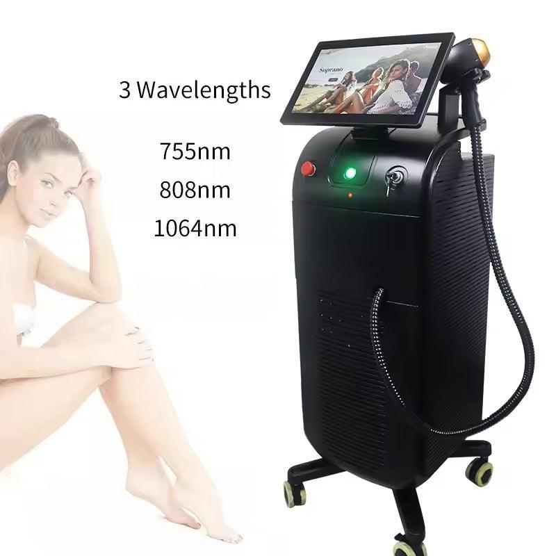 Professional 808nm laser 1200W Diode Laser Hair Removal 755nm 808nm 1064nm hongruibeauty