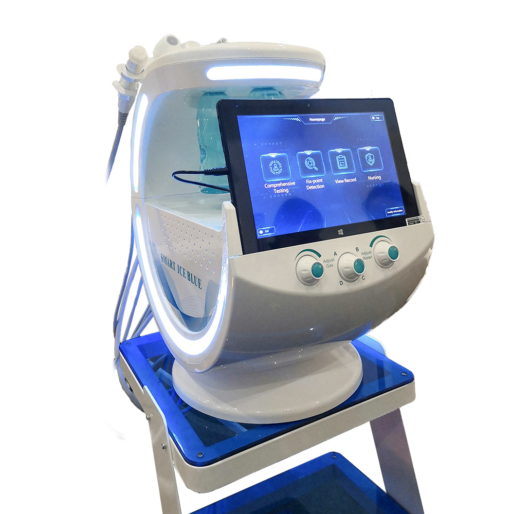 Factory Direct Sale 7 In 1 Smart Ice Blue Multifunctional Skin Management Hydra Facial Machine